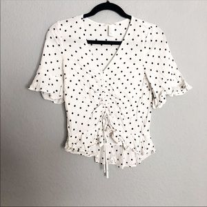 Polka Dot H&M Blouse